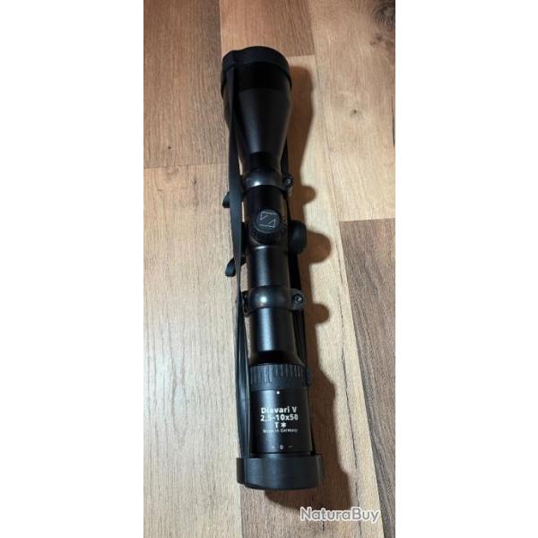 Lunette zeiss diavari 2,5-10x50