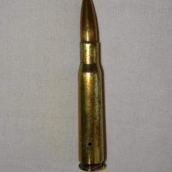 Munition démilitarisée cal 50 BMG datée 43