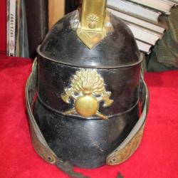 casque de pompier second empire