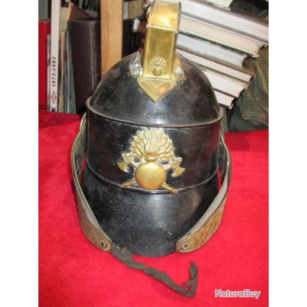 casque de pompier second empire