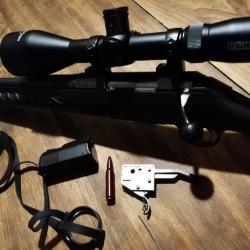 Carabine Ruger American rifle à verrou pour gaucher calibre 308w