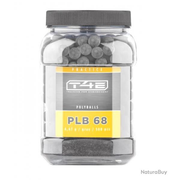 Billes T4E pour Plinking Nylon lourdes 4.67g - Cal 68 - Pot de 500