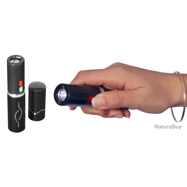 Shocker de dfense Rouge  lvres + lampe rechargeable -2 000 000 V - Umarex