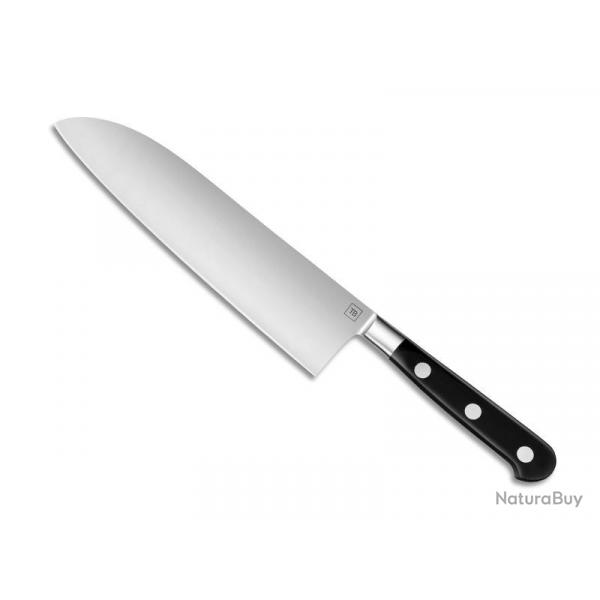 BEL2306 COUTEAU SANTOKU TB MAESTRO IDEAL LAME 18CM MANCHE "POM" NEUF