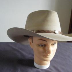 Chapeau de CowBoy - RESISTOL - couleur Sable Clair - taille 7 3/8 Western Country