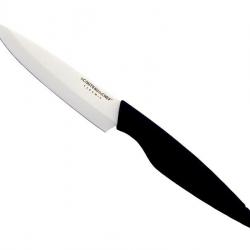 BEL2317 COUTEAU À STEAK TB CERAMIC LAME 10CM CERAMIQUE MANCHE ABS NOIR NEUF