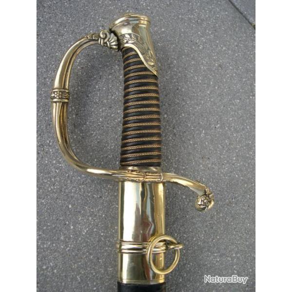 Trs beau Sabre d'Officier d'Infanterie Modle 1821.