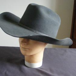 Chapeau de CowBoy - WRANGLER- couleur Gris - taille 7 3/8 Western Country