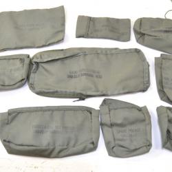 Lot pochettes US ARMY - SRU-21/P Survival Vest - radio pocket PRC-90 SRU21P PRC90