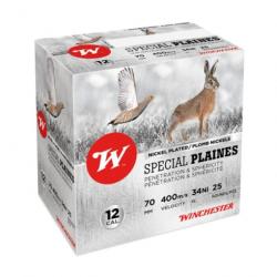 Cartouches Winchester Spécial Plaines 34 g - Cal.12/70 - Par 25 - 7.5