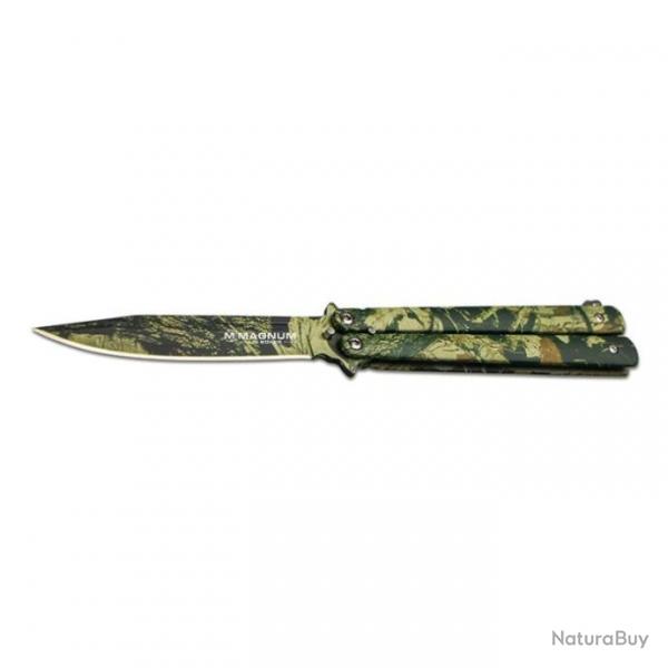 Couteau Boker Magnum Balisong Camo - Lame 95mm