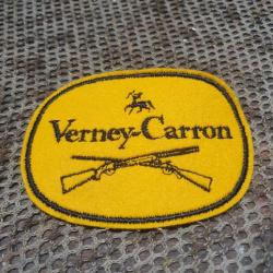 écusson en tissus brodé de la marque de fusil VERNEY CARRON