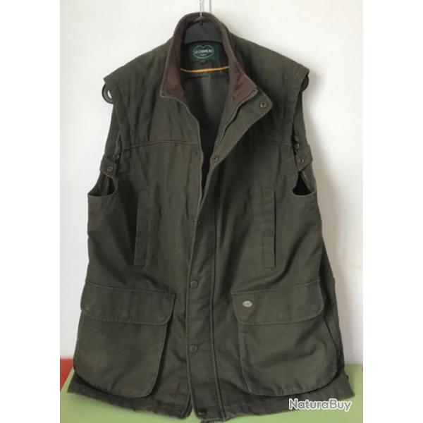 VESTE de CHASSE SANS MANCHE