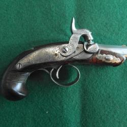 Rare authentique "Henry Deringer pocket pistol"