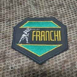 écusson en tissus brodé de la marque d'armes FRANCHI