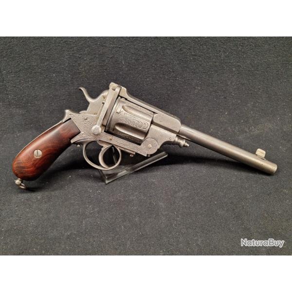 Revolver Montngrin Gasser patent top break, Cal 11.75mm Gasser - 1 sans prix de rserve !!