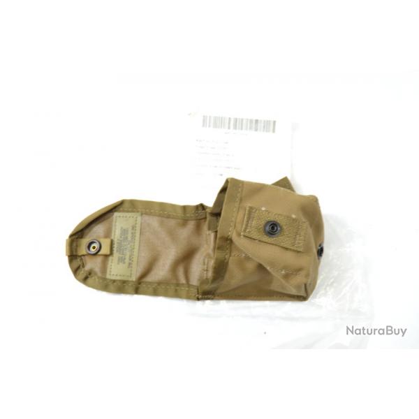 Etui porte grenade US ARMY Grenade Pouch Coyote Brown MOLLE ILBE FILBE NSN 8465-01-532-2306