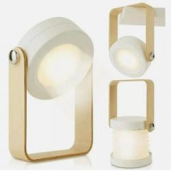 Lampe Touch LED de Chevet Sans Fil Intensité Variable 3 Niveaux de Luminosité