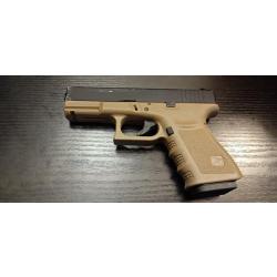 Glock 19 Gen3 FDE Militaire