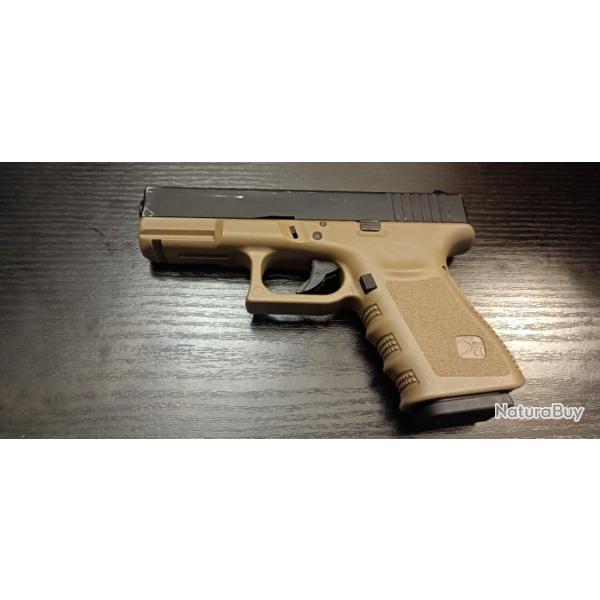 Glock 19 Gen3 FDE Militaire