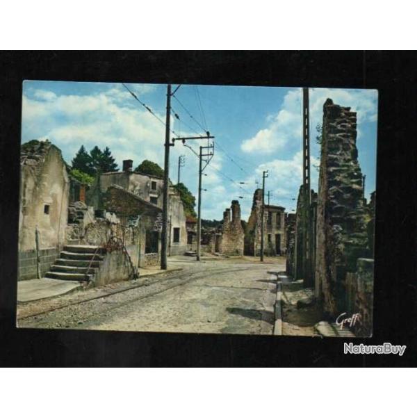 oradour sur glane cit martyre 10 juin 1944 grand'rue