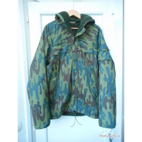 Rare parka fourre camouflage "SALIK"