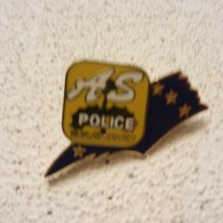 pin's insigne AS.POLICE NANCY