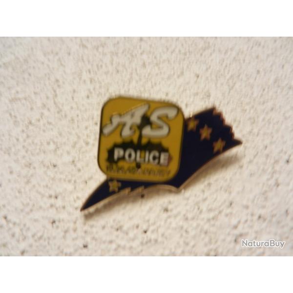 pin's insigne Association Sportive Police Nancy 19.06.45