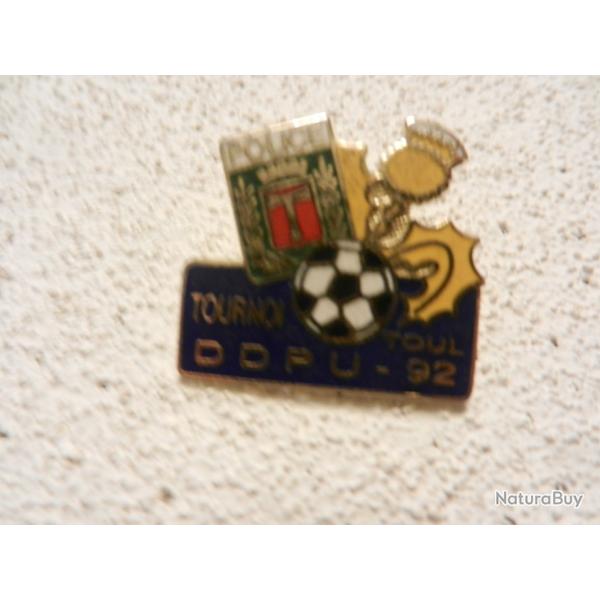 pin's insigne Association Sportive Police Nancy Tournoi Toul DDPU 1992