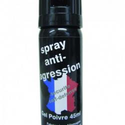 Spray pulvérisateur gel poivre 45ml