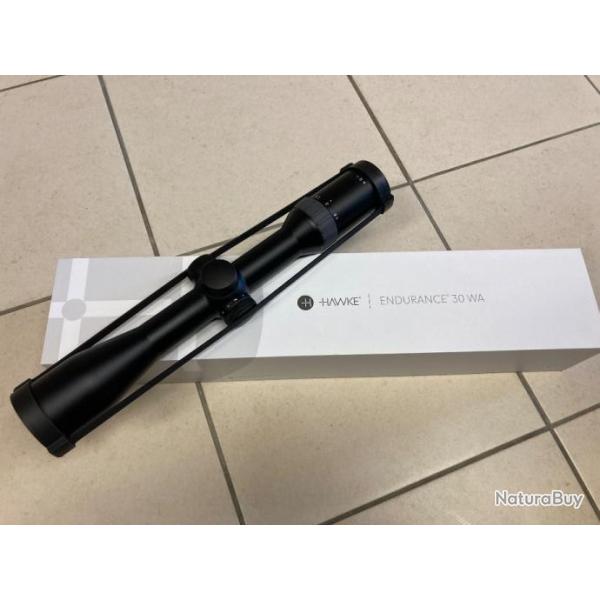 Vends lunette HAWKE 1,5-6x44IR Endurance 30 WA rticule L4A dot