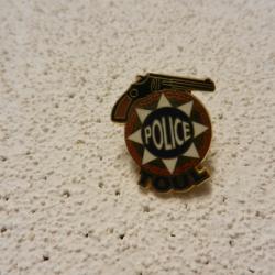 pin's insigne Police TOUL