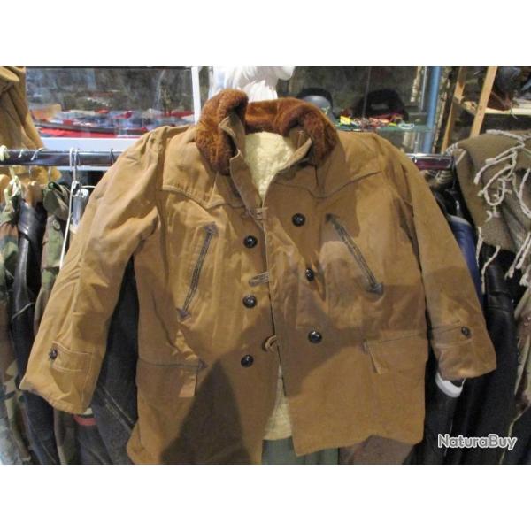 veste mouton  chasseur alpin ww2