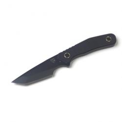 Couteau Strider Se7en Plus Lame Tanto Acier D2 Manche G10 Noir Étui Kydex SPL240502BK