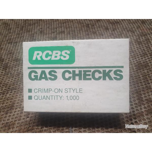 1 boite RCBS de 1000 gas checks calibre .45 rfrence 79113