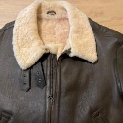 blouson cuir bombardier