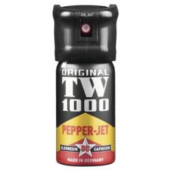 Spray de défense TW 1000 Pepper Jet Liquide 40 ML AVEC LED