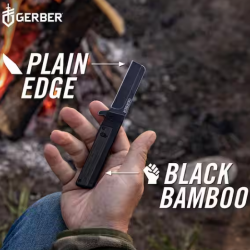 Gerber Quadrant Black Bamboo