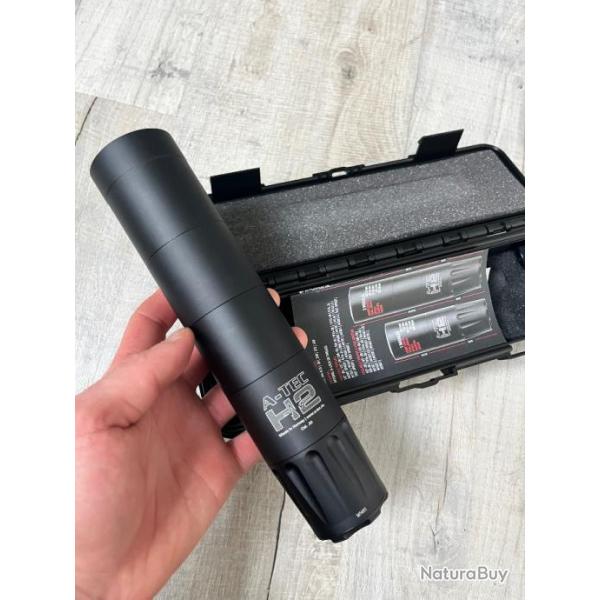 Modrateur Atec h-2 pour carabine filetage 14/100 calibre 30