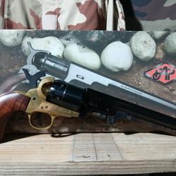 Revolver à poudre noire Pietta 1851 Navy Confederate laiton cal44