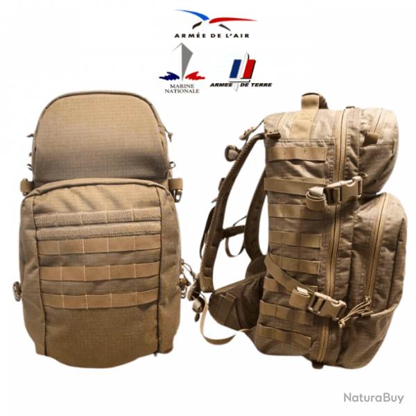 Sac de Combat Arme Franaise Interarmes 45L - Nouveaut - 2024 Sac complet