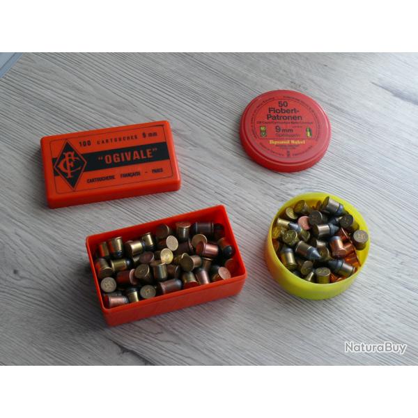 LOT BALLES 9 MM FLOBERT