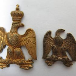 Lot de  2 Medaillons aigle Imperiale Napoleon ref  880