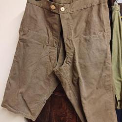 Ancien surpantalon (civil) type cuissard modèle 1940 pour troupes motorisées