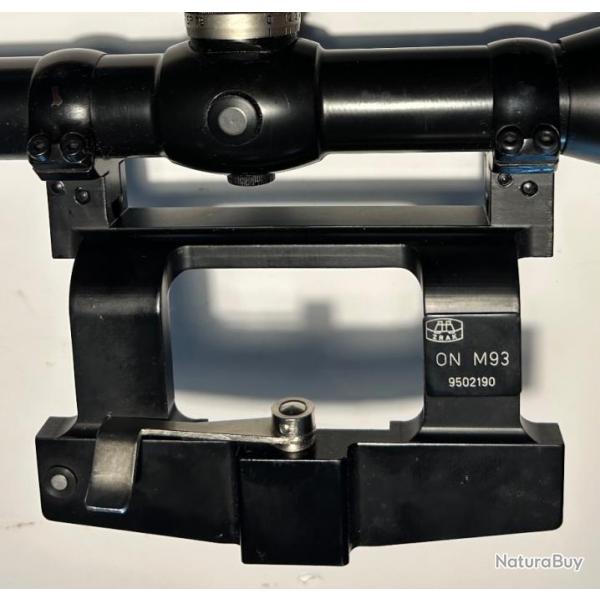 Montage latral ZRAK M93 d'origine ZASTAVA M76 / LKP pour optique diam. 25,4  26 mm - RARE