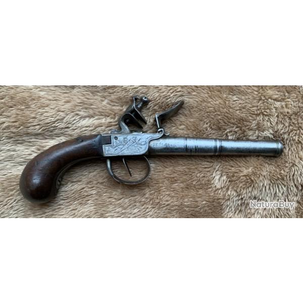 Pistolet  silex anglais