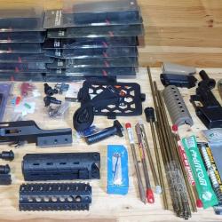 Gros lot de pièces divers pour réplique airsoft