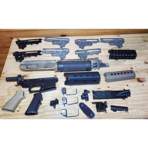 Lot de pices diverse pour rplique airsoft