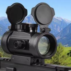 Point rouge et vert viseur tubulaire avec cache reflex sight x30.