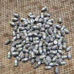 lot de 160 balles en plomb graissé diamètre .309 et 78 grains